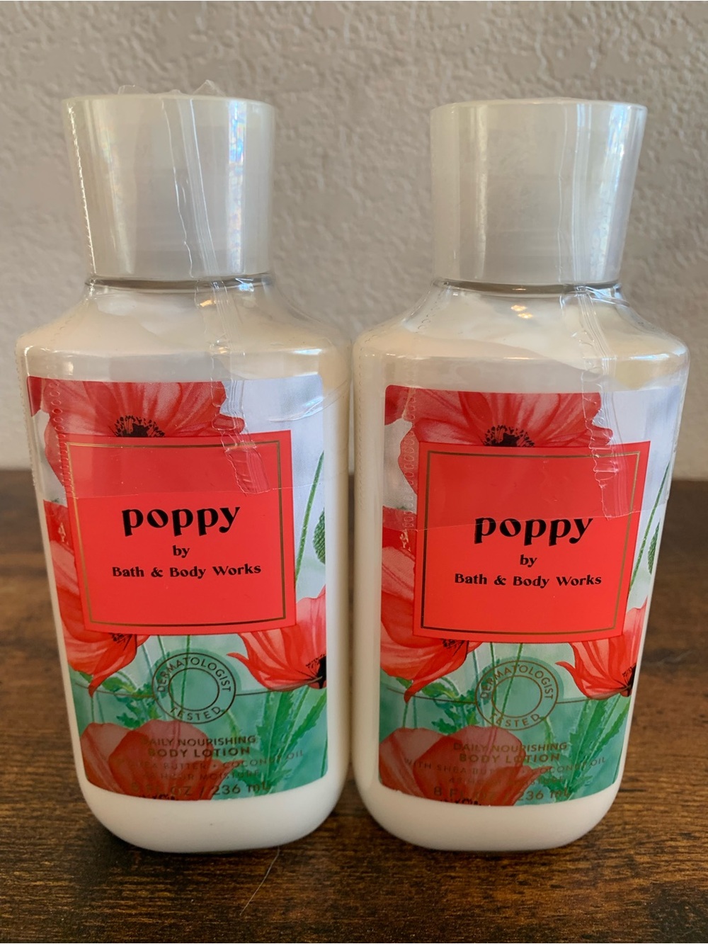 Bath & Body Works Poppy Body Lotion x 2